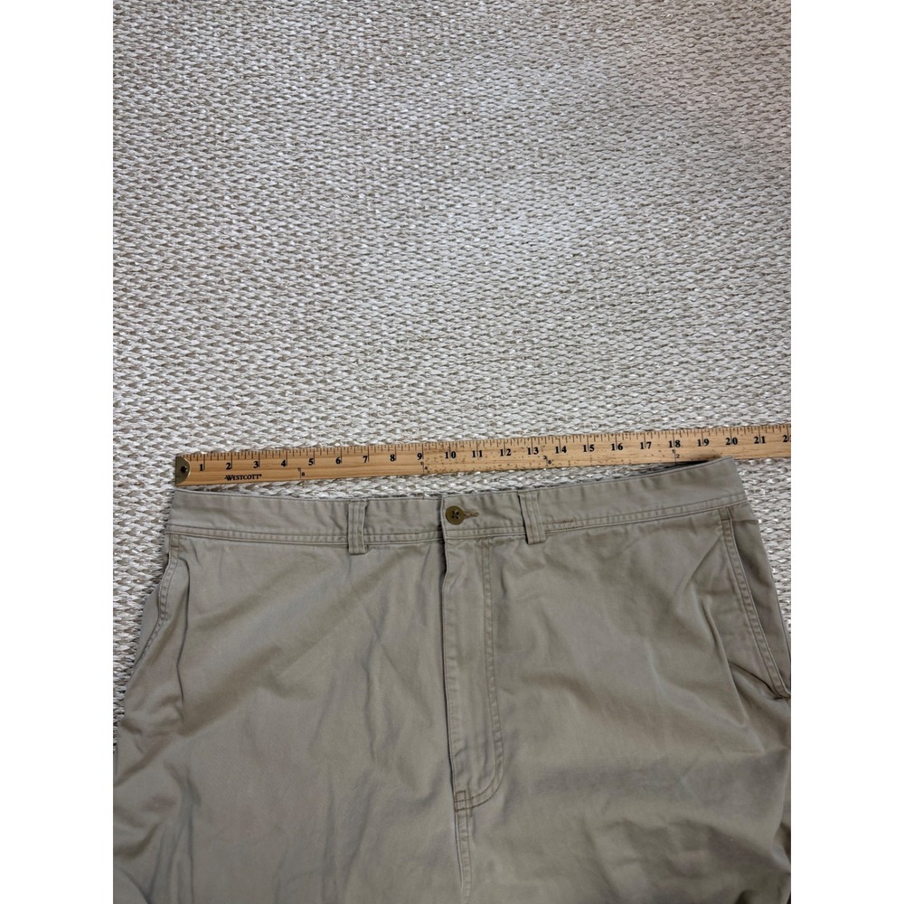Polo Ralph Lauren Classic 67 Chino Khaki Pants Mens 40x29 Tan Cotton Trousers - Picture 3 of 7